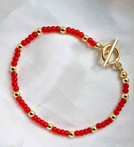 Scarlet Grace Bracelet - Confidence Collection