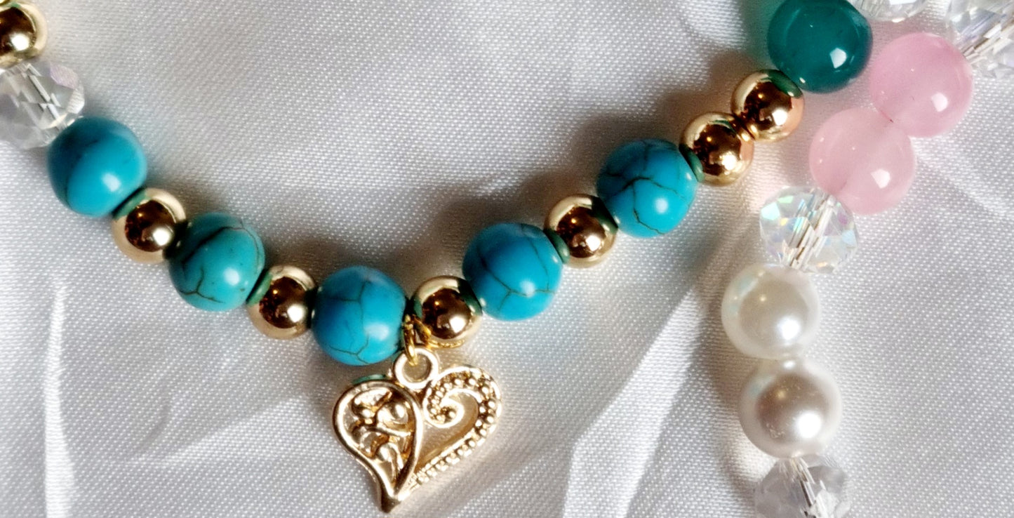 Serene Strength Turquoise Bracelet