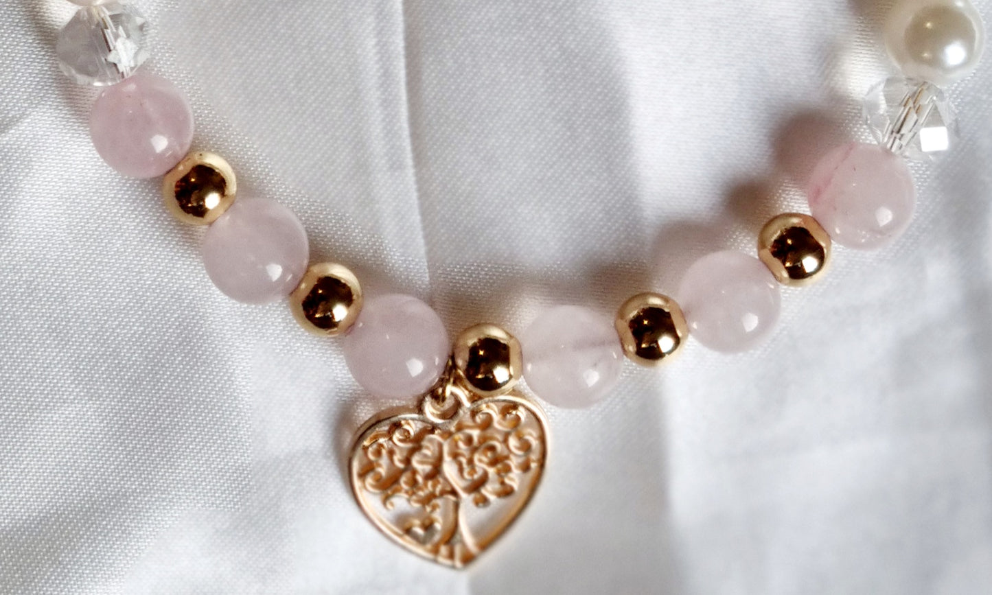 Tranquil Love Bracelet Rose Quartz Bracelet